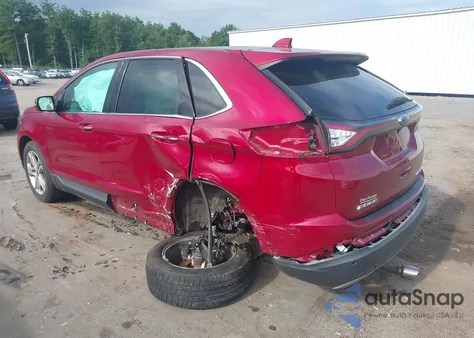 2017 Ford Edge Titanium from USA, damaged, VIN 2FMPK4K92HBB39953